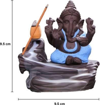 Ganesha Backflow Cone Incense holder