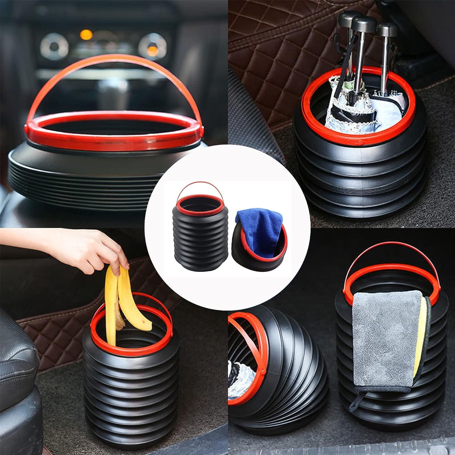 Magic Bucket Foldable Car Trash Can