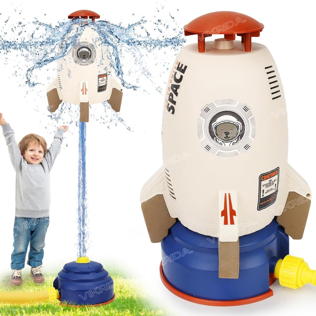 Sprinkler for Kids Water Rocket Toy