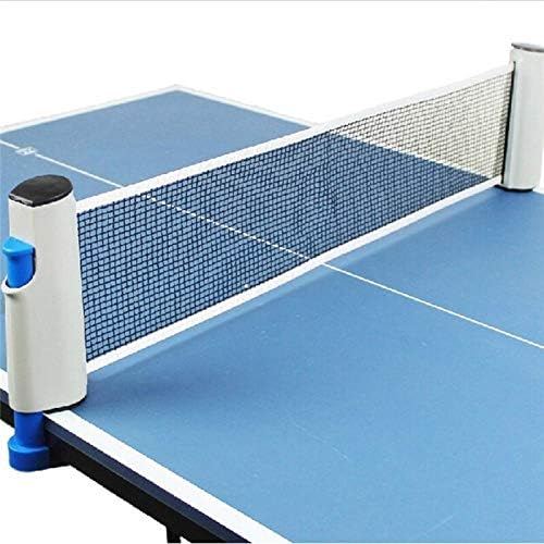 Adjustable Table Tennis Net with Push Clamps, Tennis Net for Any Table (Pack of 1, Assorted)