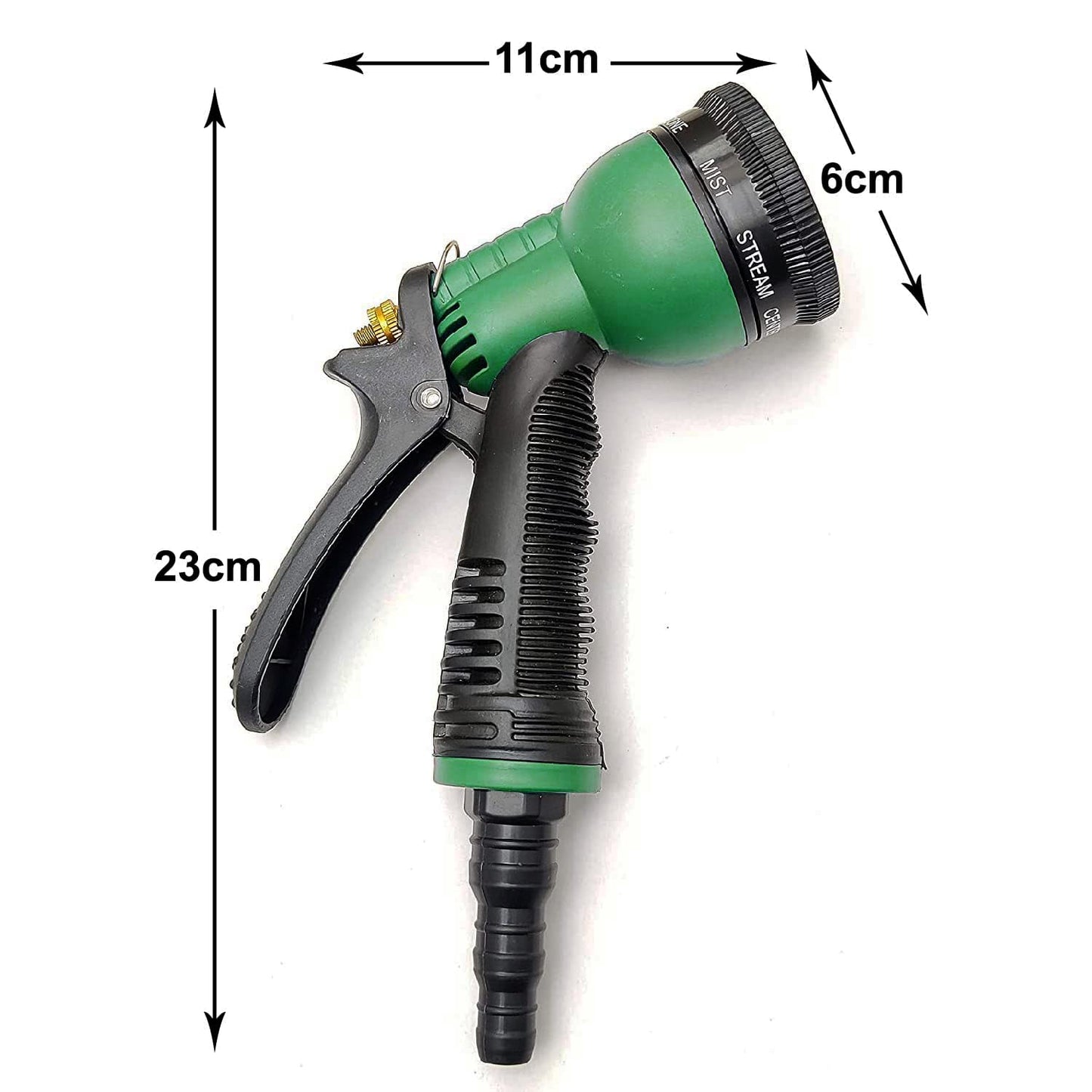 Plastic 8 in 1 Hose Nozzel Spray, 8 Adjustable High Pressure Spray