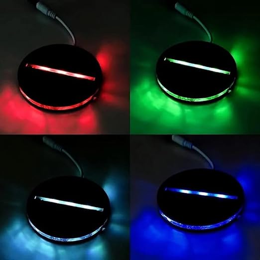 Love Balloons 3D Illusion Acrylic RGB Led Lamp with 16 Color Changing