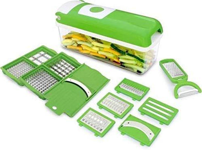 Multifunctional 12 in 1 nicer dicer chopper