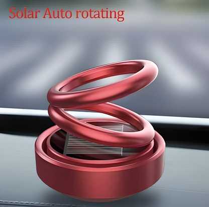 Car Solar Power Rotating Organic Fragrance