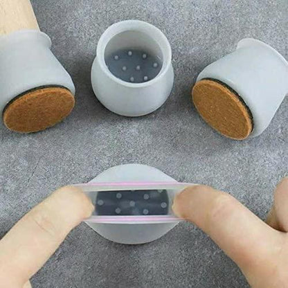 NOBILEA Silicone Chair Leg Protectors (6PCS)