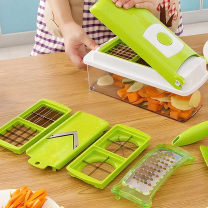 Multifunctional 12 in 1 nicer dicer chopper