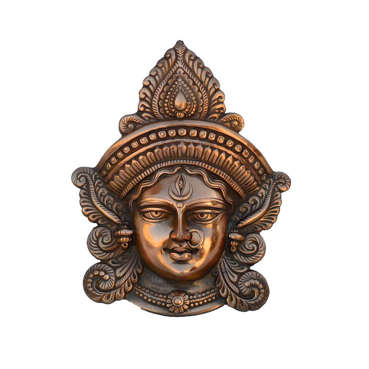 Maa Durga Goddess Metal Wall Hanging