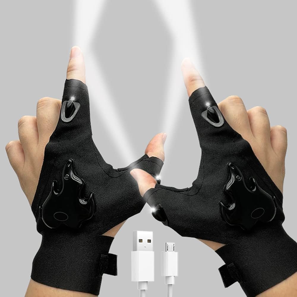 LED Torch Gloves