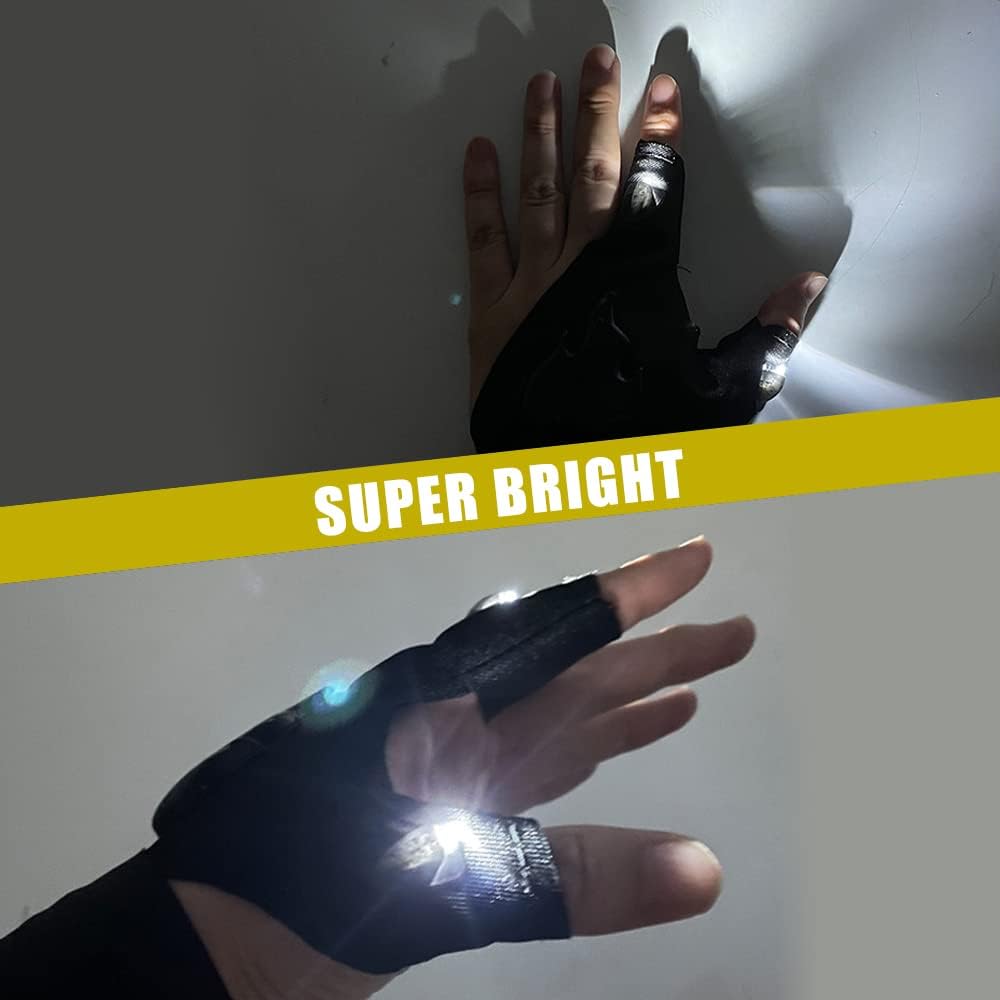 LED Torch Gloves