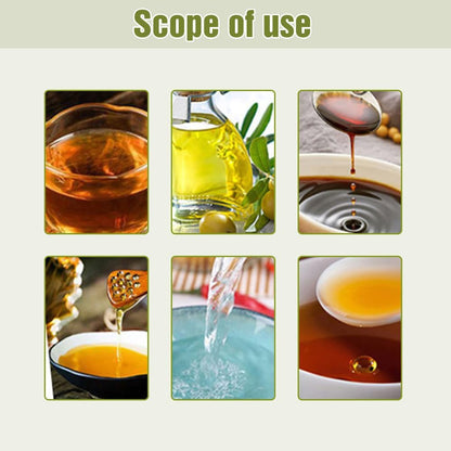 2 in 1 Glass Oil Dispenser Bottle ( Pack of 2 )