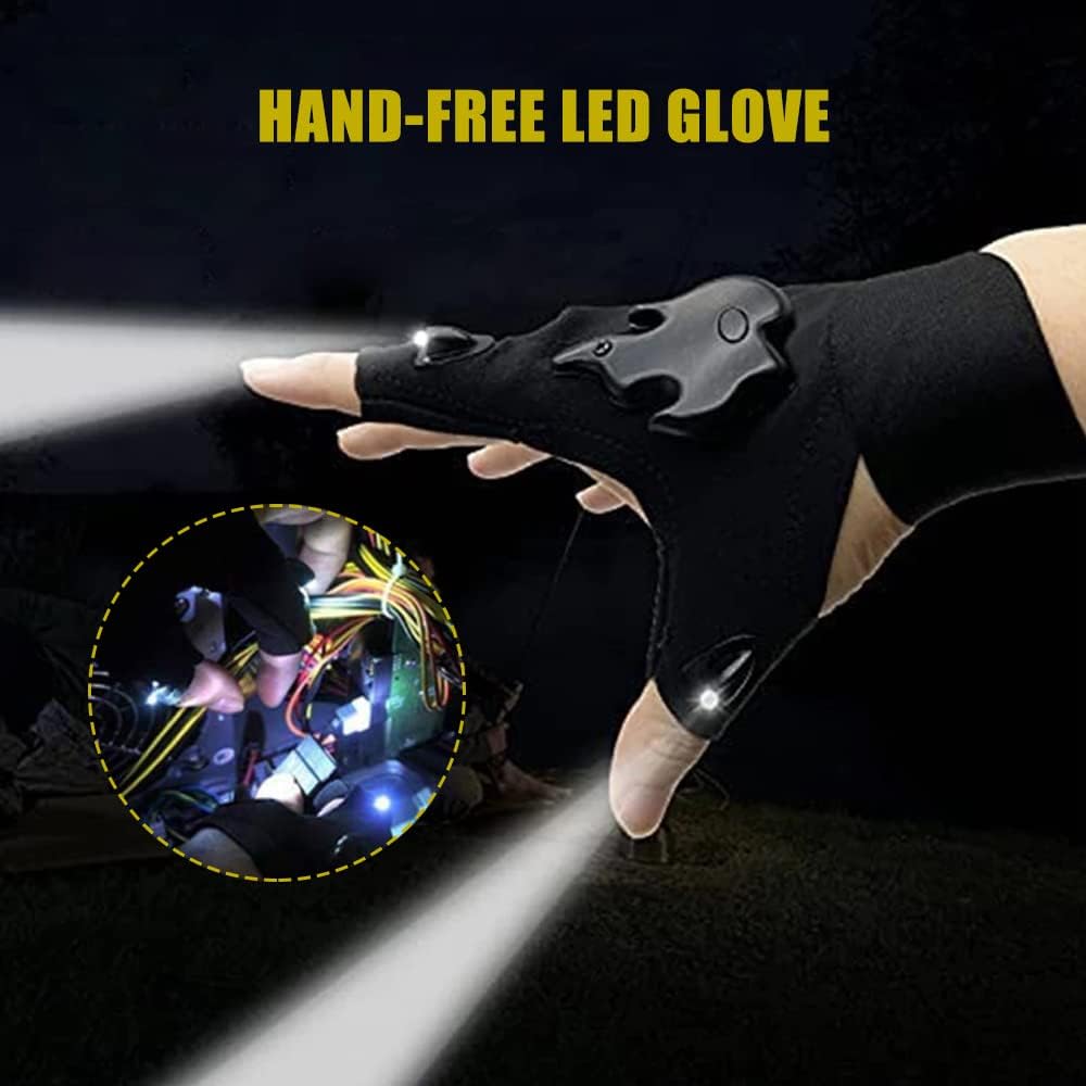 LED Torch Gloves