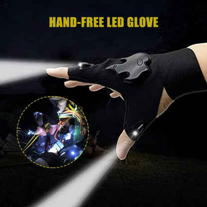 LED Torch Gloves