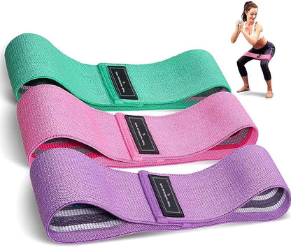 Fabric Resistance Bands (Pack of 3)