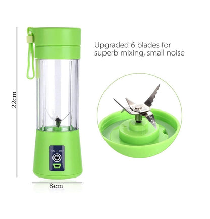 Portable Rechargeable Electric USB Juicer Mixer