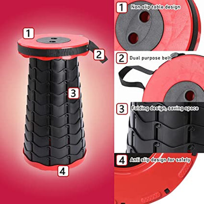 Leo Upgraded Folding Stool Lightweight