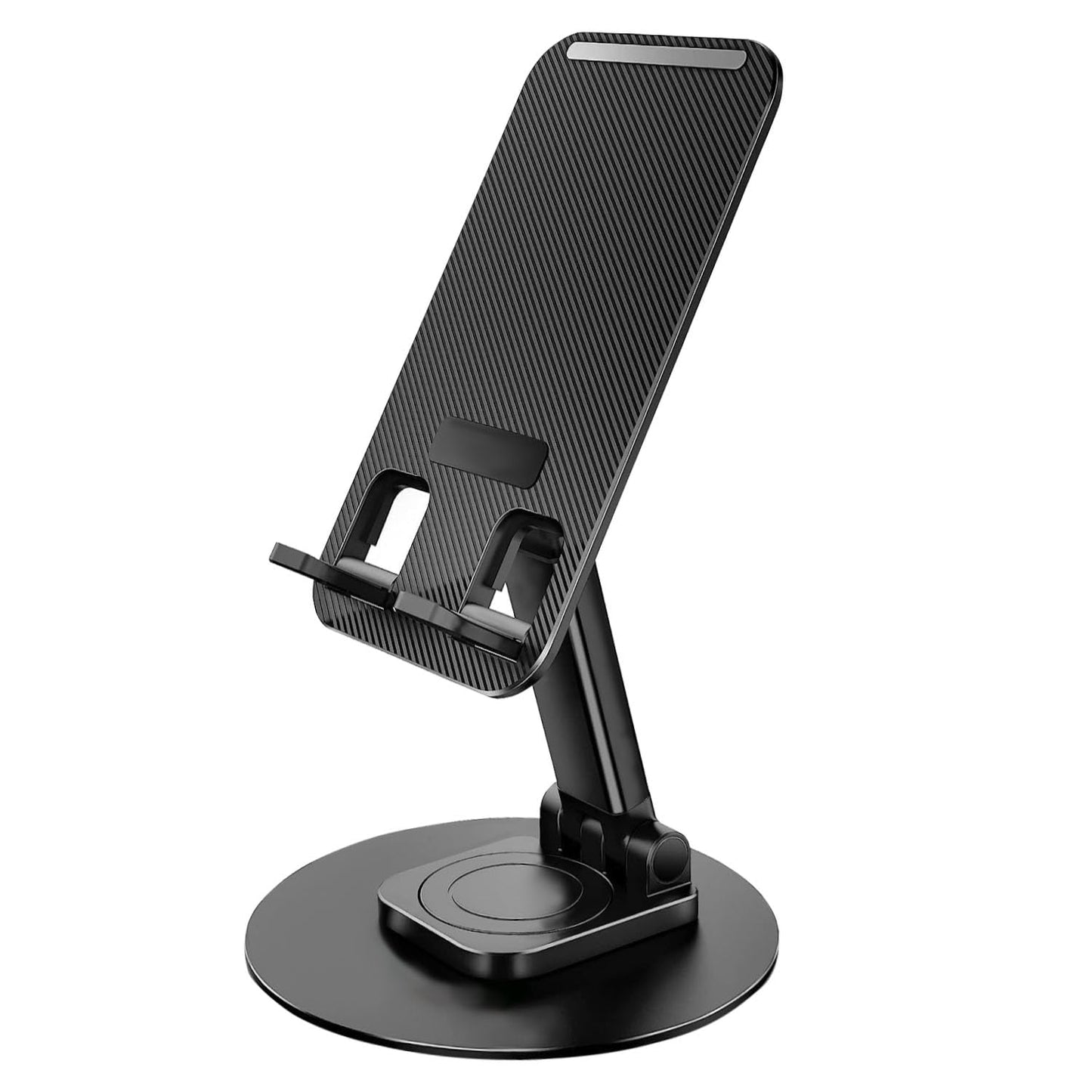 Mobile Stand with Tabletop Grip and Stable Support, 360° Rotating Holder