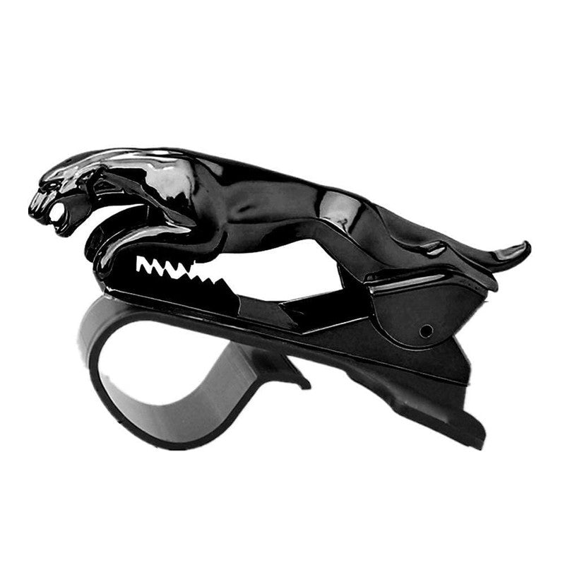 Jaguar Design Hud Car Mobile Phone Holder Mount Stand Adjustable Clip Holder for Dashboard