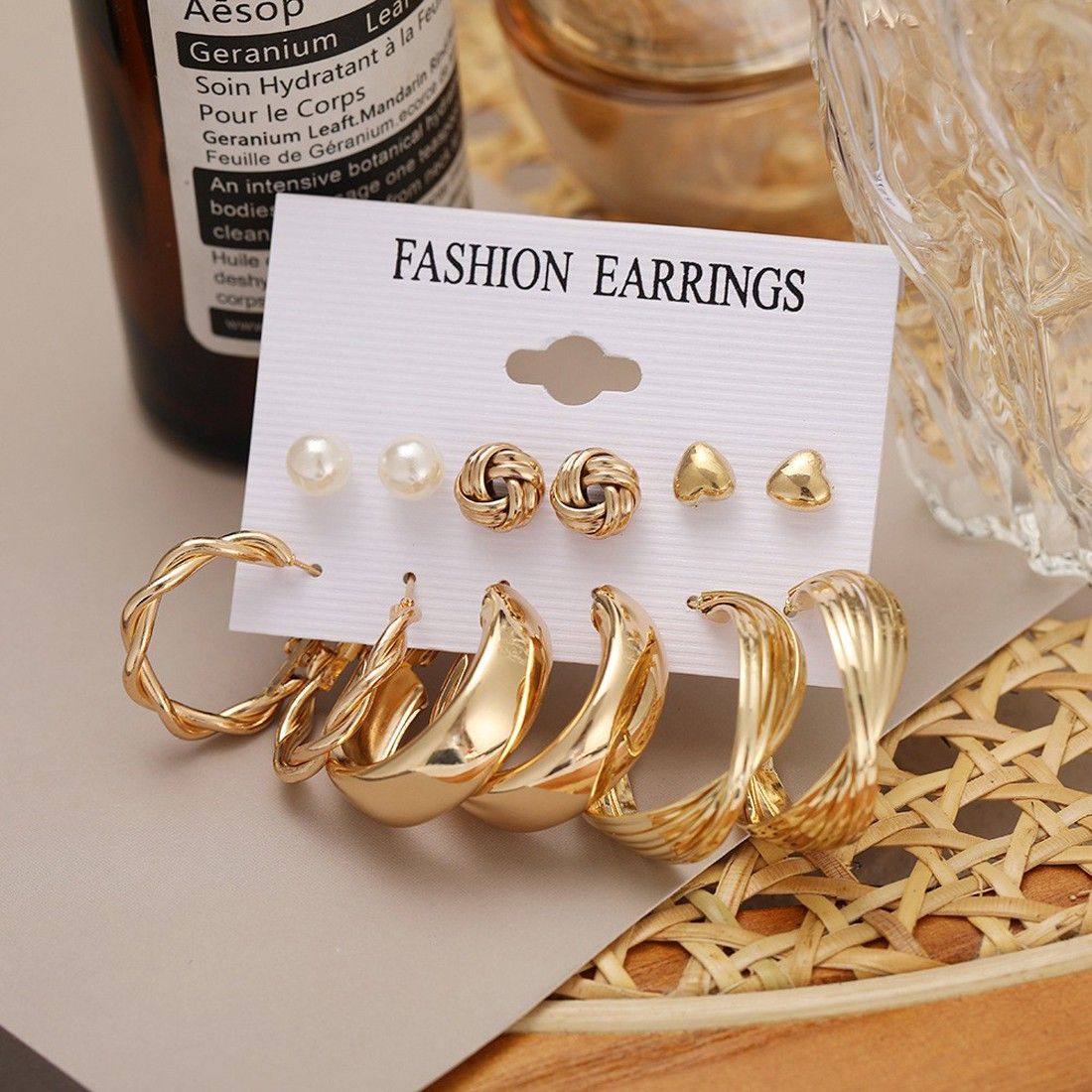 Combo Pack Of Earrings(Pack Of 6)