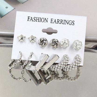 Combo Pack Of Earrings(Pack Of 6)