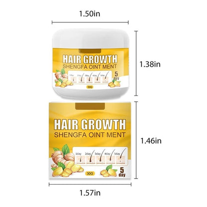 Growth Cream Moisturizing Scalp Massage Hair Care Essence Conditioner (Pack Of 2)