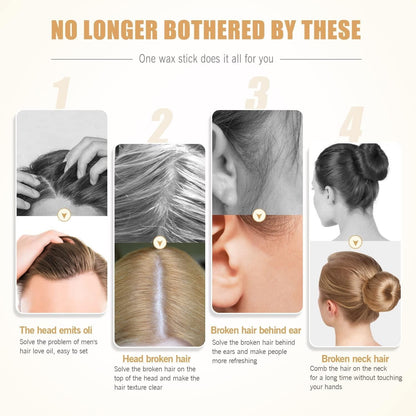 Hair Wax Stick for Hair Styling Wax Stick Non-greasy Styling Wax